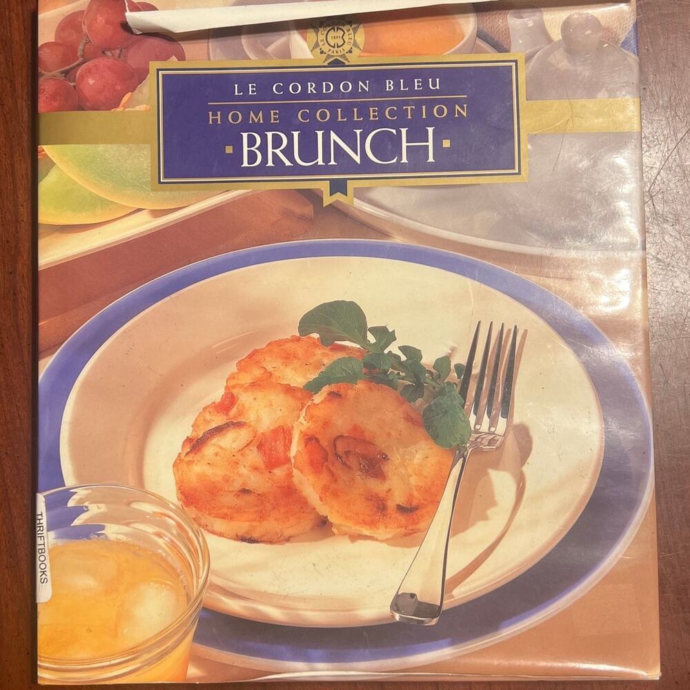 Le Cordon Blue Home Collection Brunch Cookbook with Color Photos Tasty Elegant